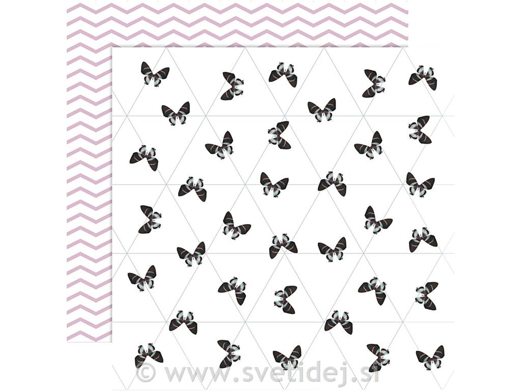 Design papir 30x30 cm, 180 g, set 4