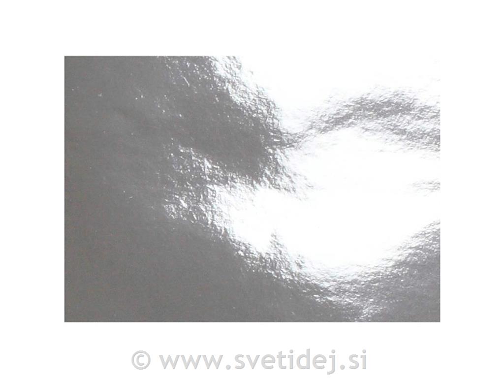 Metalni papir srebrn, A4, 120 g, 100 pol