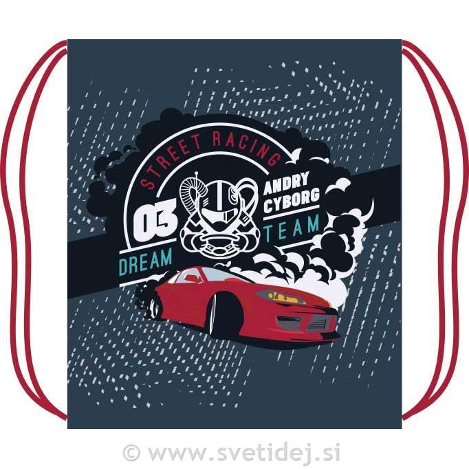 VREČKA ZA COPATE CAR RAICING