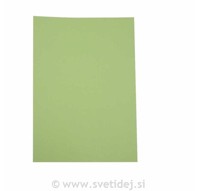 Karton zelen, 220g, 46x64cm, 25 pol