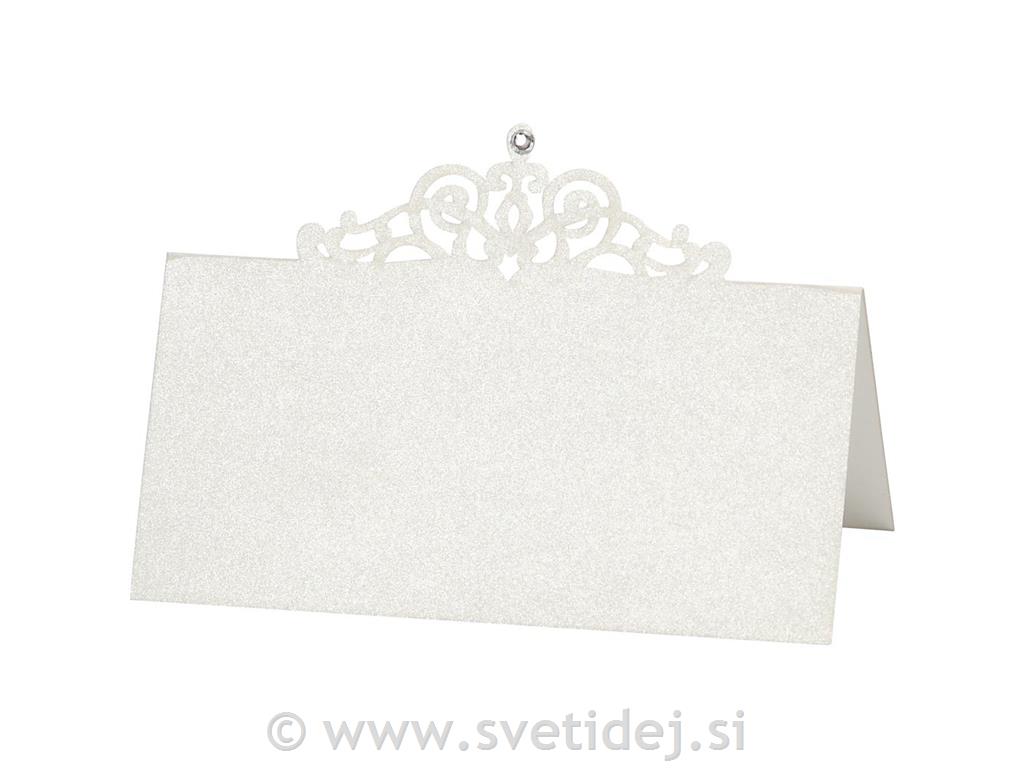 Vizitka za ime 10,7x5,4 cm, set 10