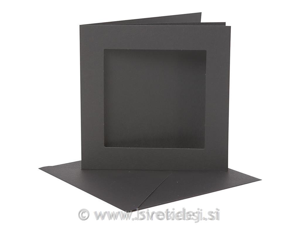 Kuverte&vizitke 12,5x12,5, set 10