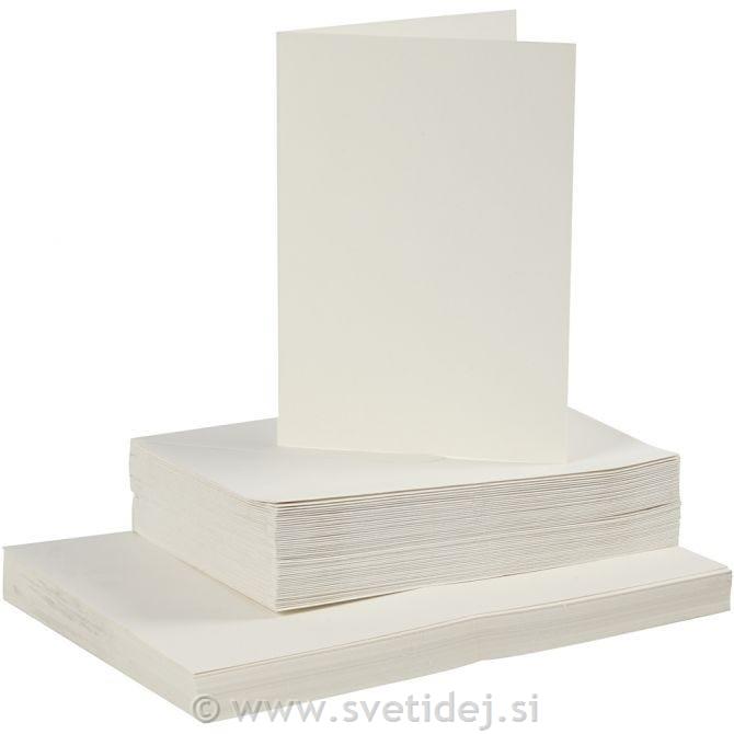 Vizitka za ime 11,5x16,5 cm, set 50