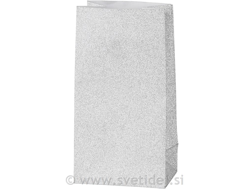 Vrečka papirna 17x6x9 cm, 120 g, set 8