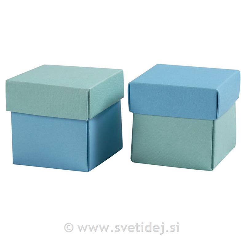 Zložljiva škatla 5,5x5,5 cm, set 10