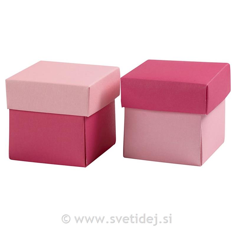 Zložljiva škatla 5,5x5,5 cm, set 10