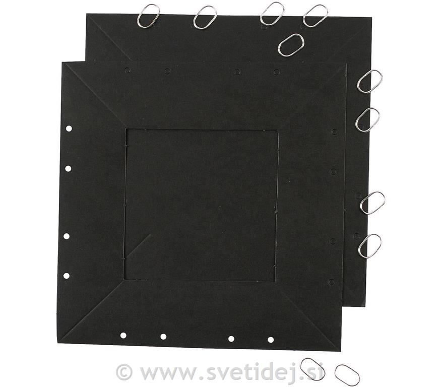 Paspartu okvir, 14,5x14,5 cm, set 200