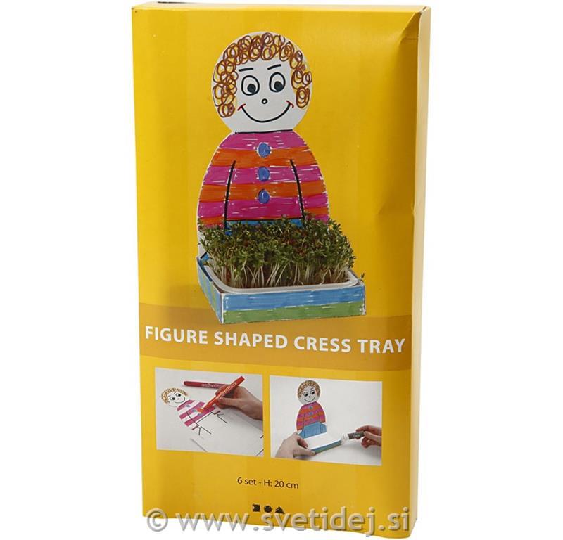 Figura s posodico 20 cm, set 6