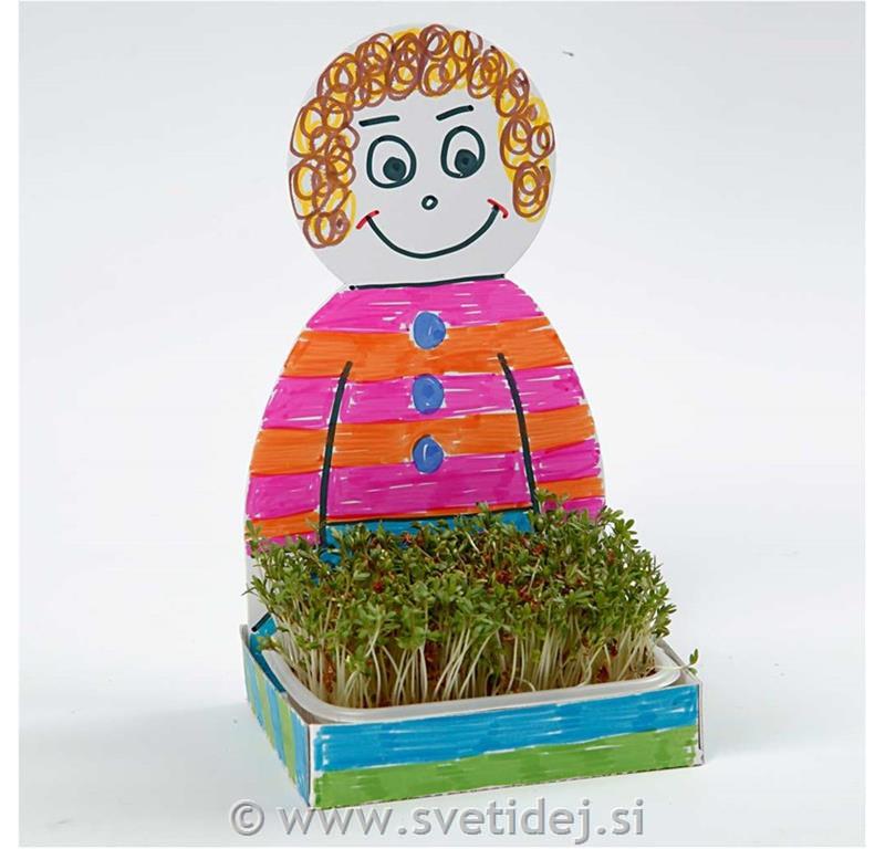 Figura s posodico 20 cm, set 6