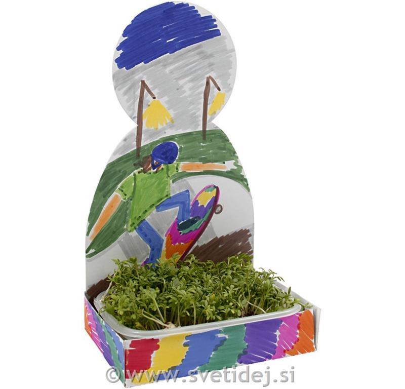 Figura s posodico 20 cm, set 6