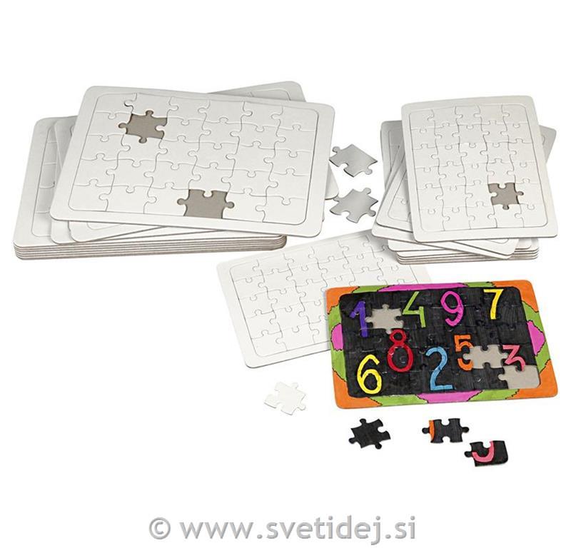 Puzzle, 21x30 cm, set 10