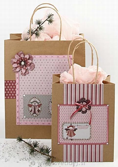 Darilna vrečka 32,7 cm, set 10