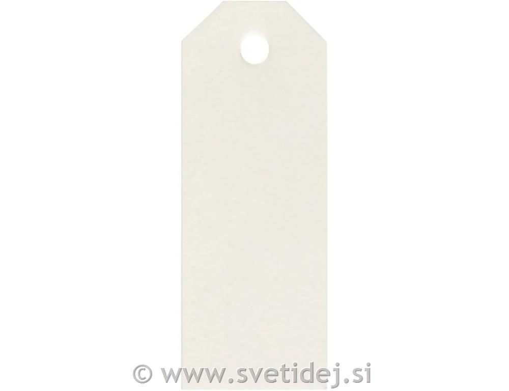 Obeski kartonski 3x8 cm, set 20