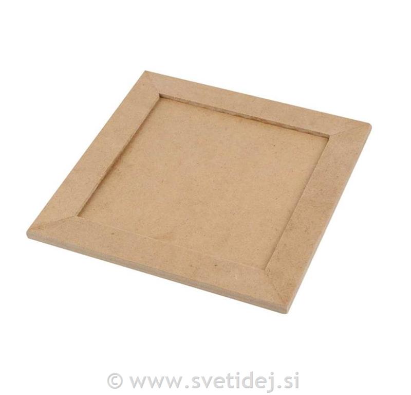 Okvir MDF 15x15cm, izrez 11x11cm,set 4