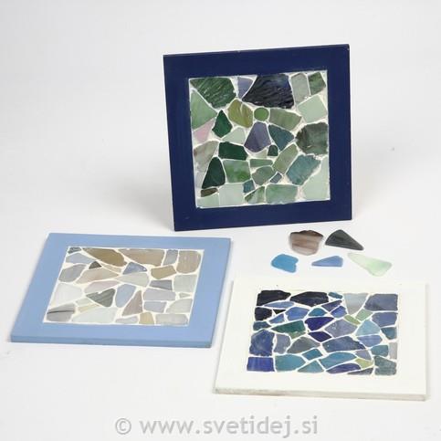 Okvir MDF 15x15cm, izrez 11x11cm,set 4