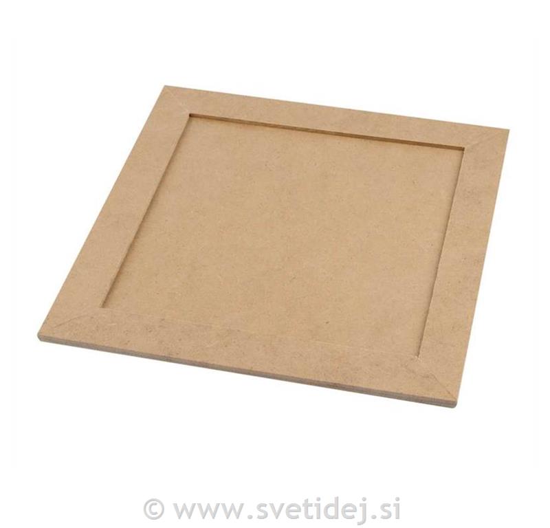 Okvir MDF, 22x22 cm, izrez 18x18 cm