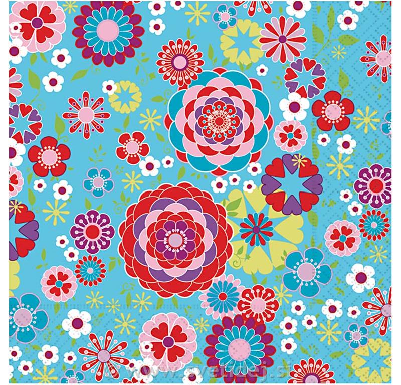 Papirnati prtički 33x33 cm, set 20