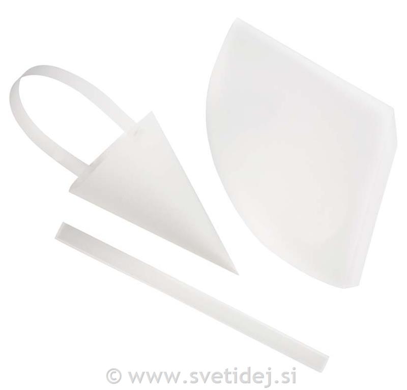 Stožci z ročajem, 13 cm, set 20