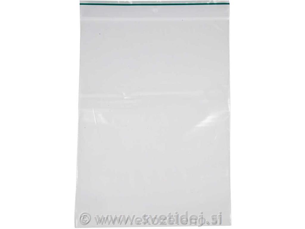 Vrečka z zadrgo 17x23 cm, set 1000
