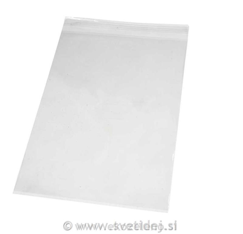 Celofan vrečke, 22,5x31 cm, 200 vrečk