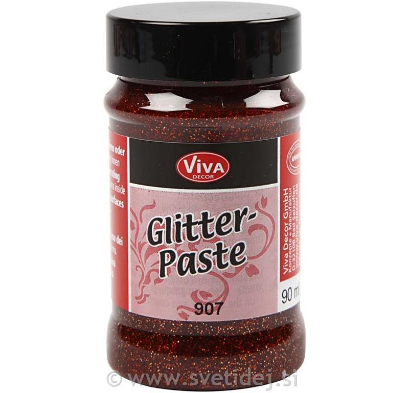 Glitter Gel bronza, 90 ml