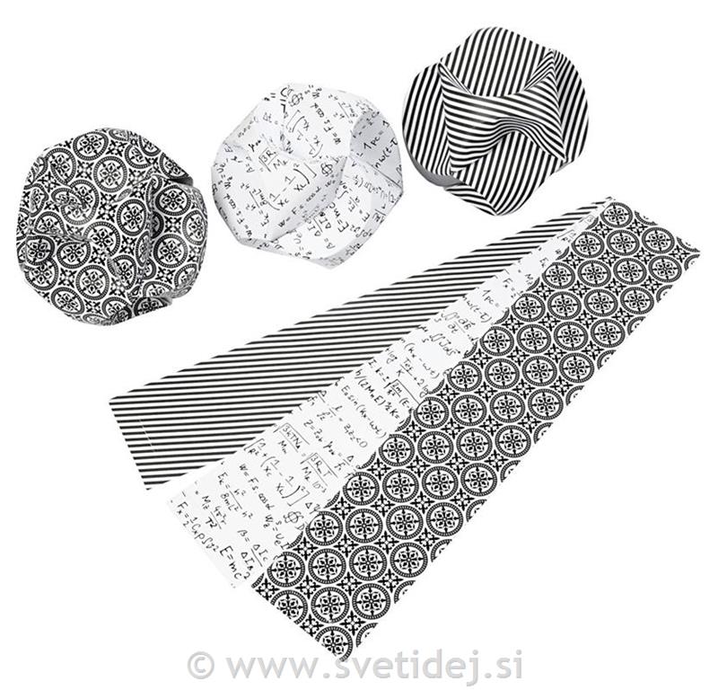 Papirnati trakovi 5,5x28,4 cm, set 9