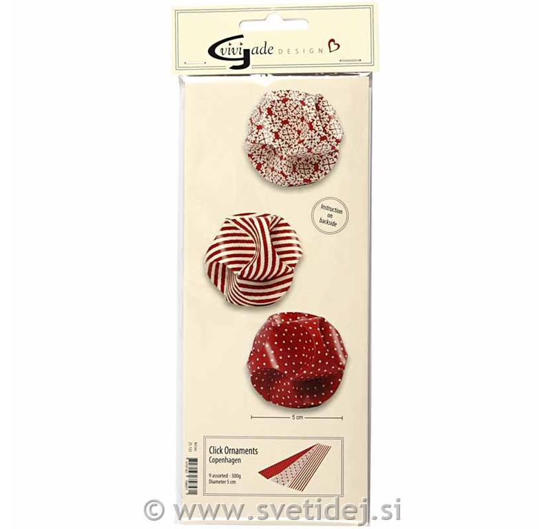 Set za papirnate okraske,3,5x8,8cm,set 9
