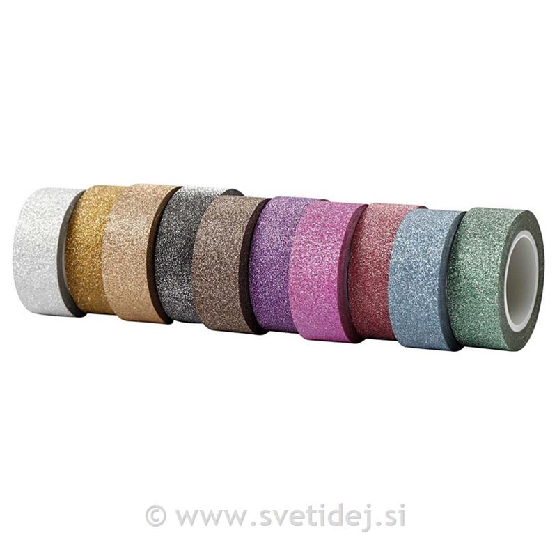Lepilni trakovi 15 mm, 10x6 m