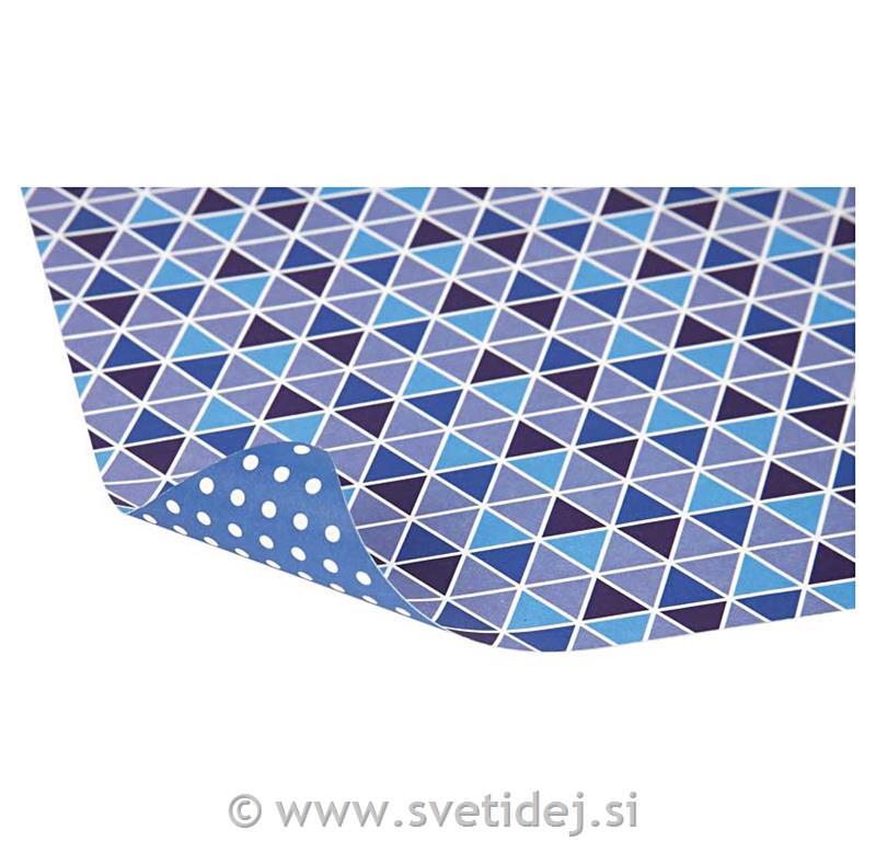 Vzorčast papir, A4, 100 g, set 160