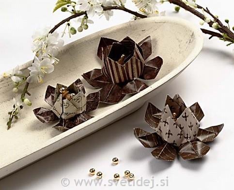 Origami papir, 10x10 cm, 80 g, set 50