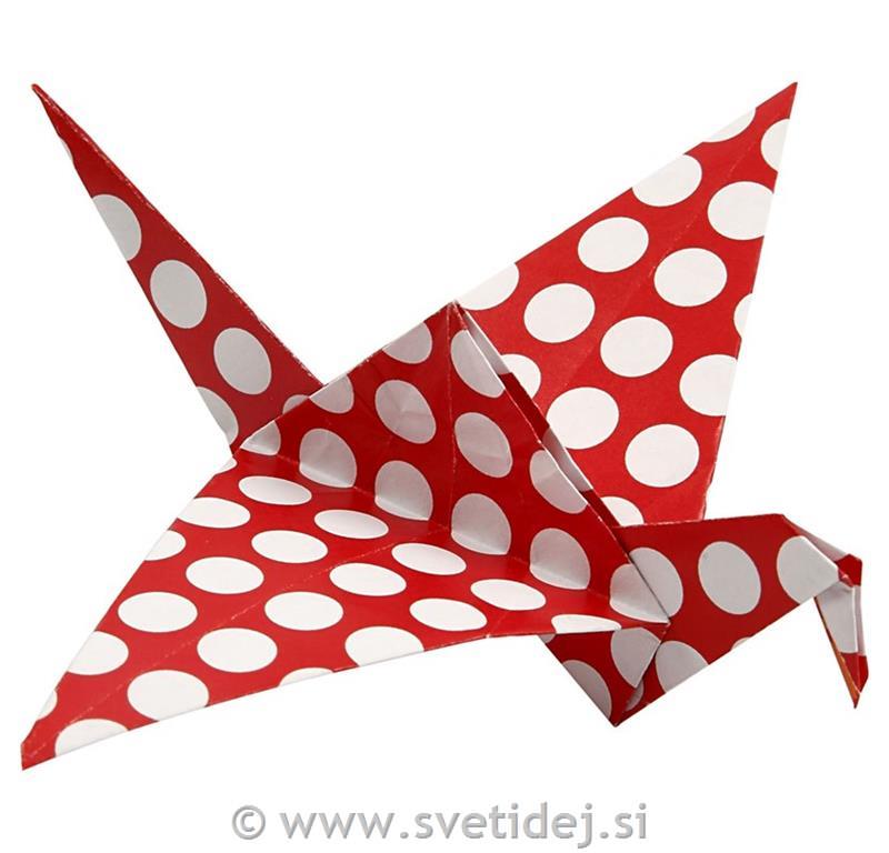 Origami papir 10x10 cm, set 50