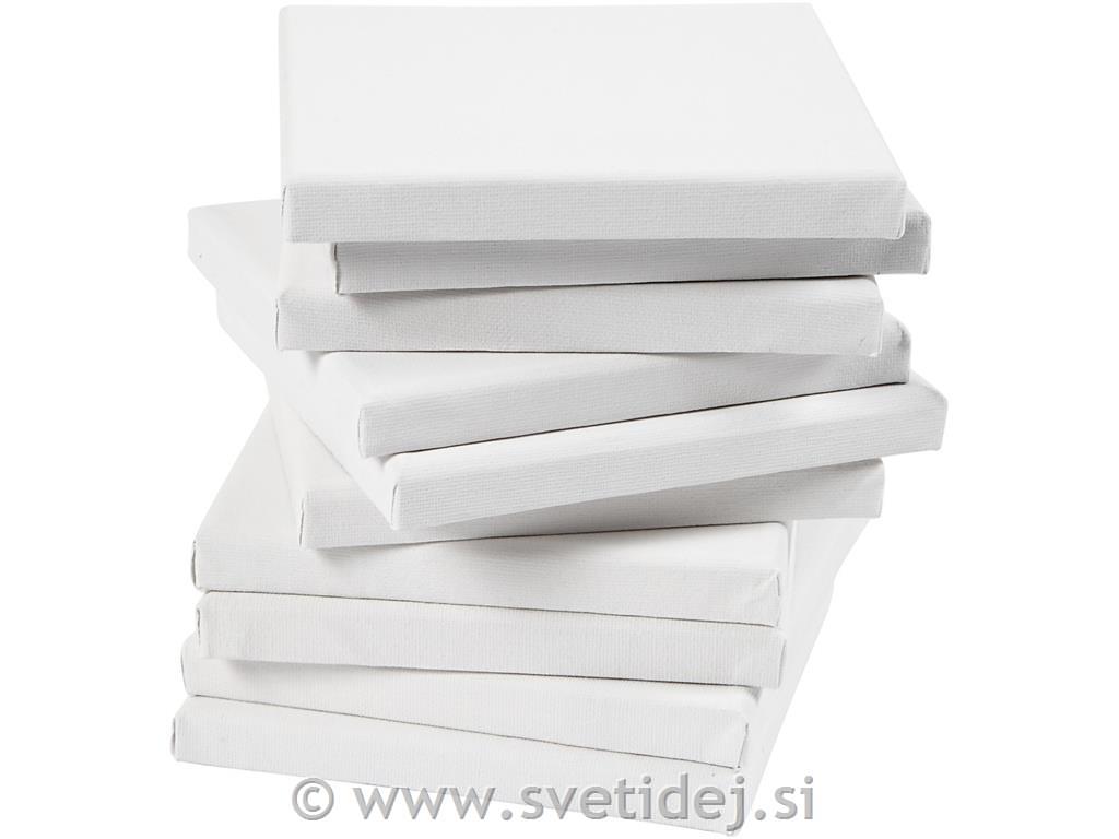 Slikarska platna 20x20 cm, 1,6 cm set 80