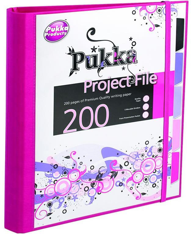 PROJEKT MAPA WAVE PINK A4 100 LIST.ART