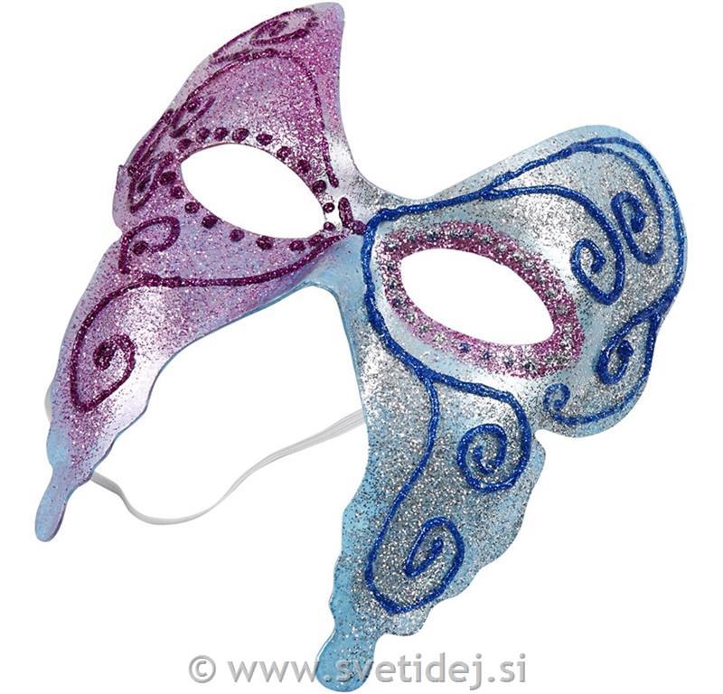 Očala pustna 10-20 cm, set 12