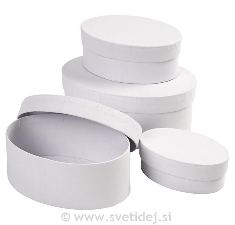 Škatle 10+12+14+16 cm, set 4