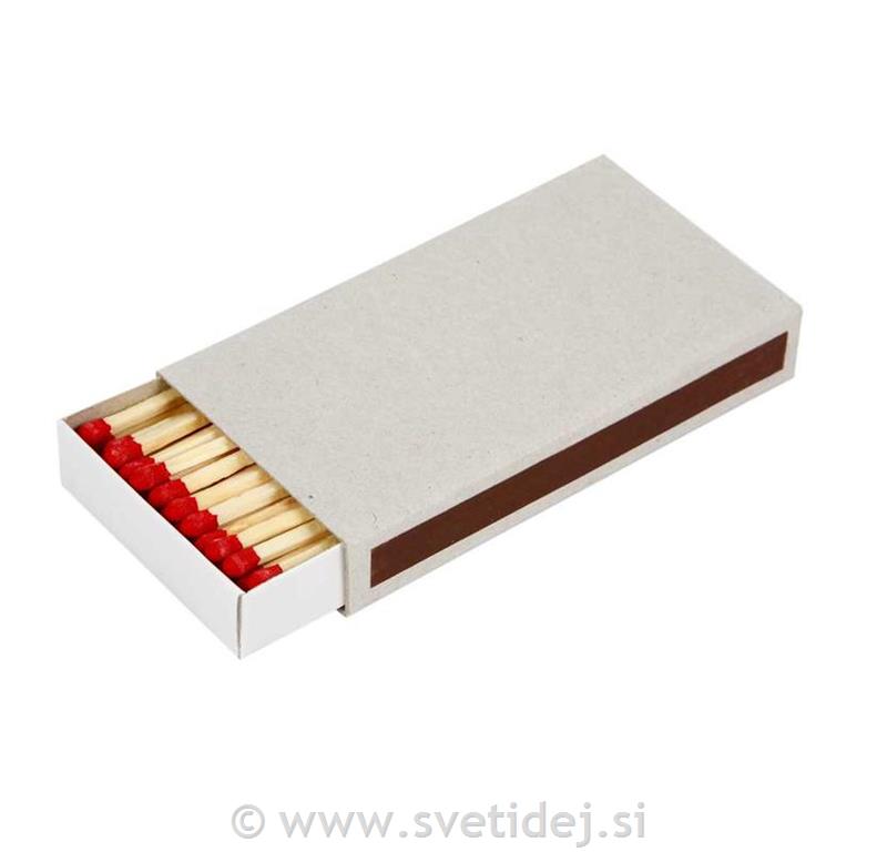 Škatlica z vžigalicami 11x6x1cm, set 12