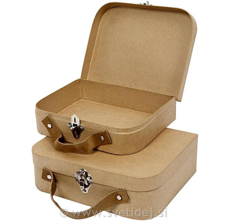 Kovčka iz papirne mase, set 2