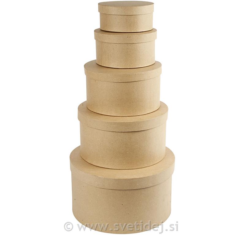 Škatle 18-35,5 cm, set 5