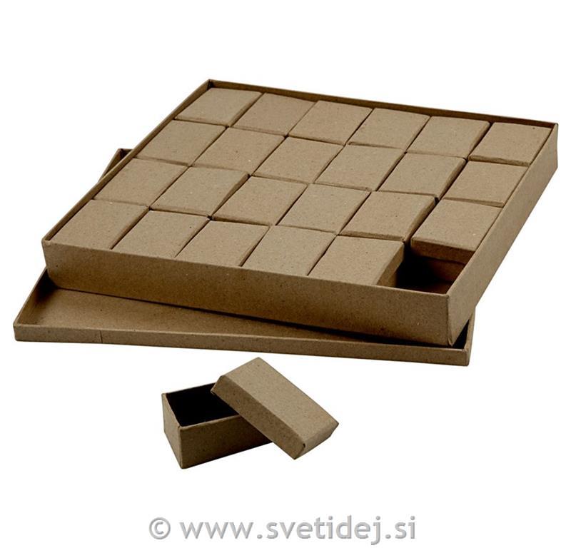 Škatlice 5x7x3,5 cm, set 24
