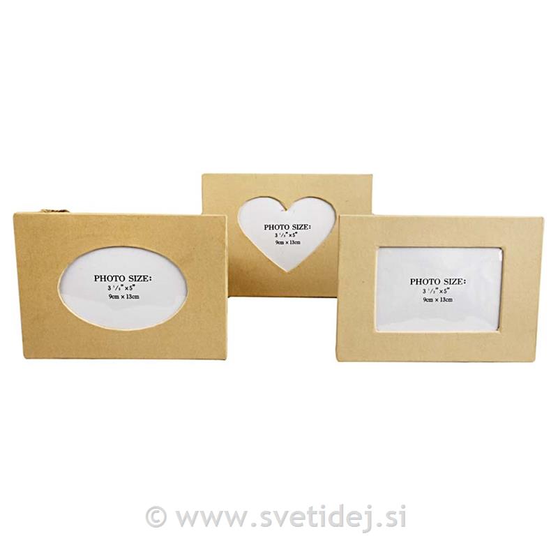 Okvirčki za fotografije, set 3