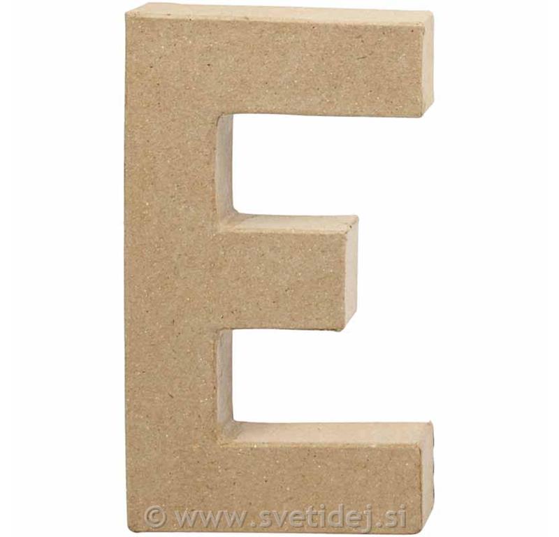 Črka E 20,5 cm, deb. 2,5 cm