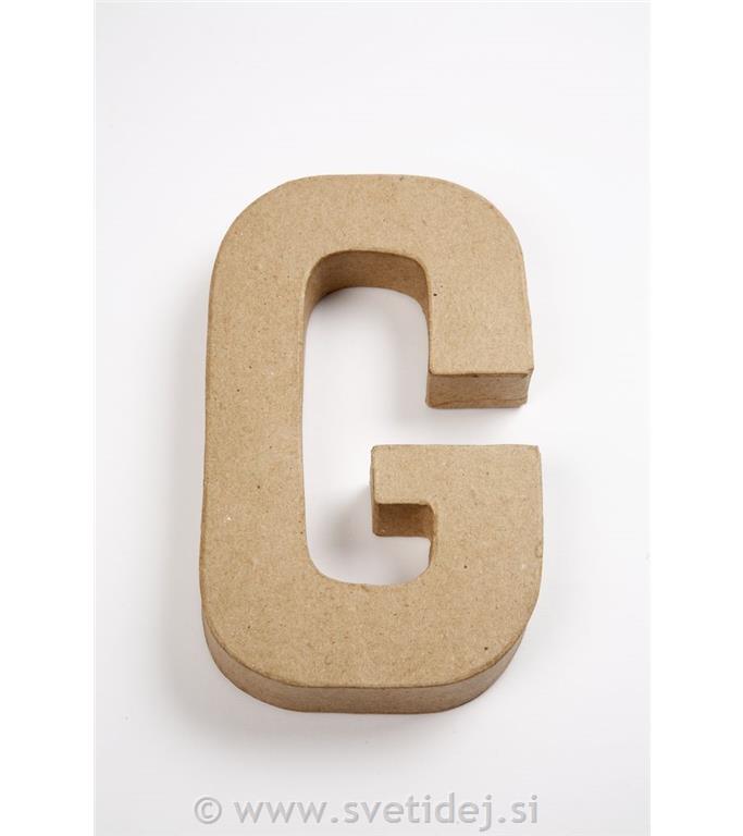 Črka G, 20,5 cm