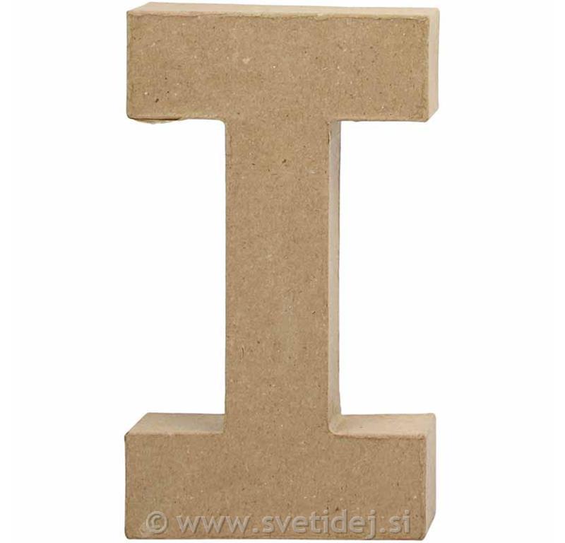 Črka I 20,5 cm, deb. 2,5 cm
