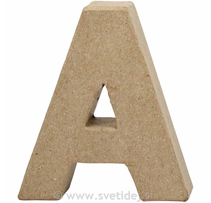 Črka A, 10 cm, deb. 2 cm