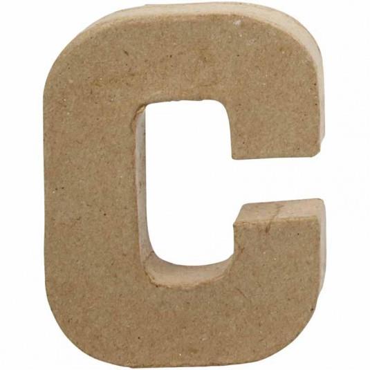 Črka mala C, 10 cm, debelina 2 cm