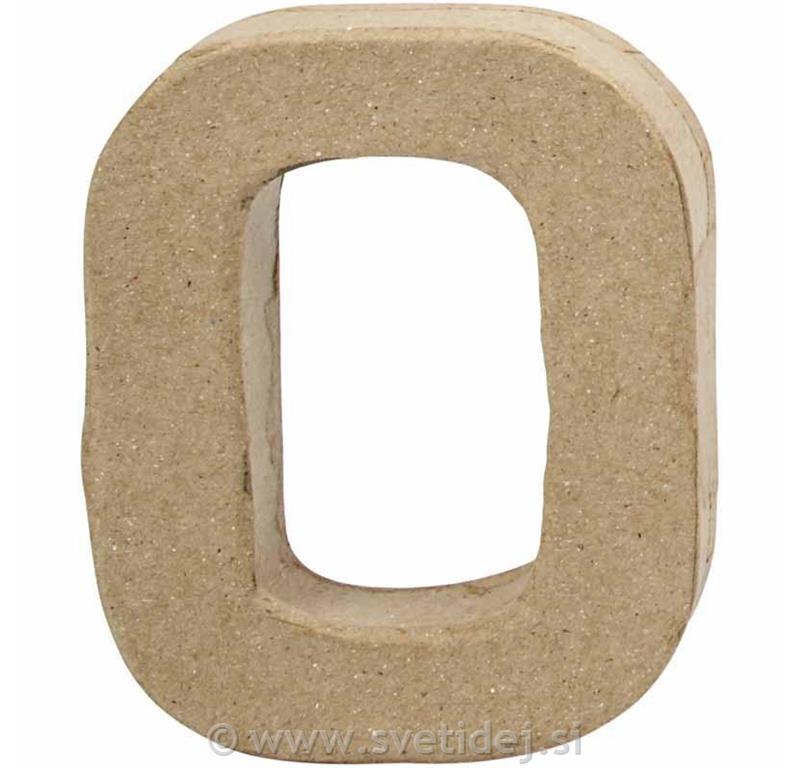 Številka mala 0, 10 cm, debelina 2 mm