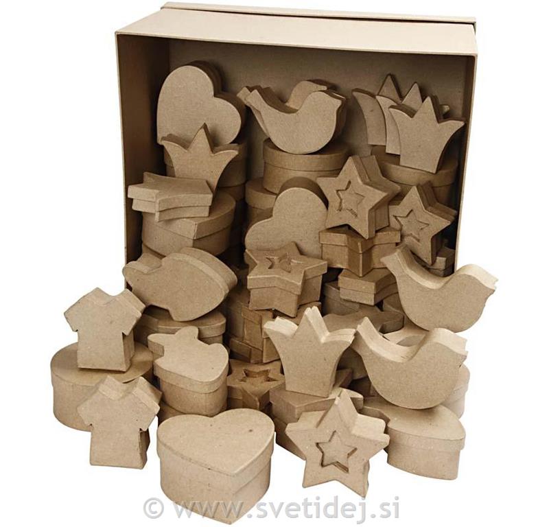 Škatlice 6-11 cm, set 63