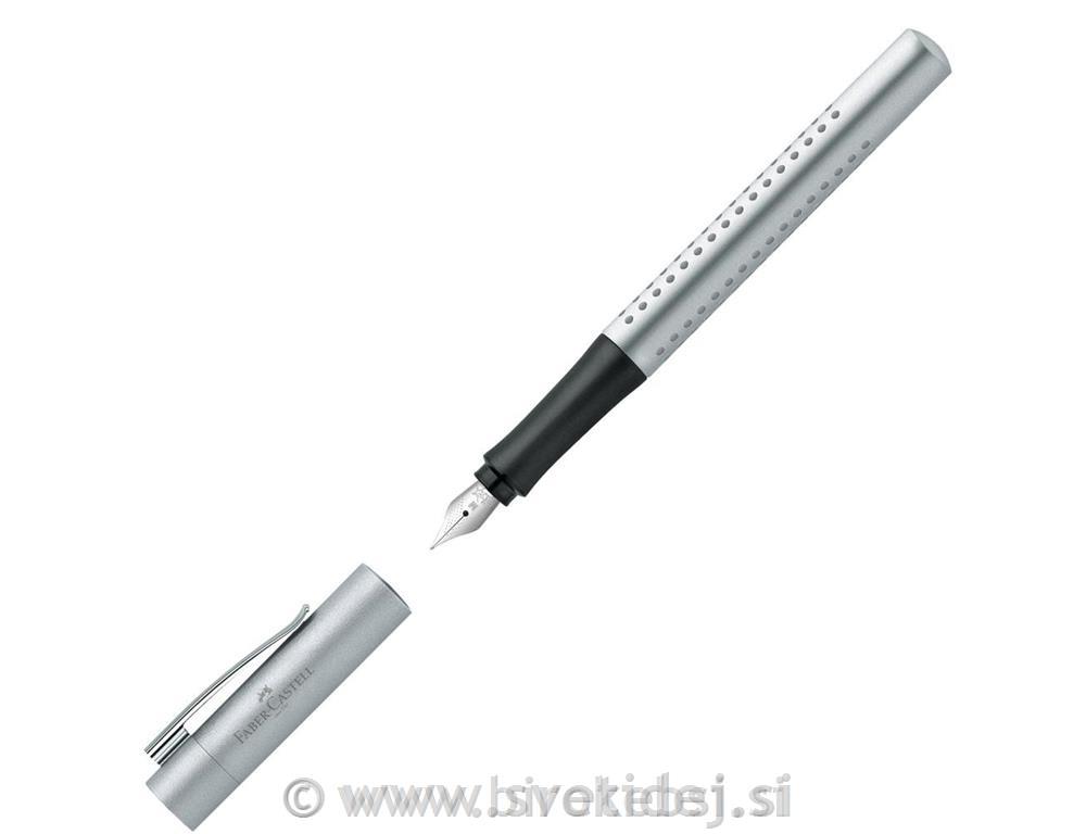 NALIVNIK GRIP M FABER CASTEL SREBRN