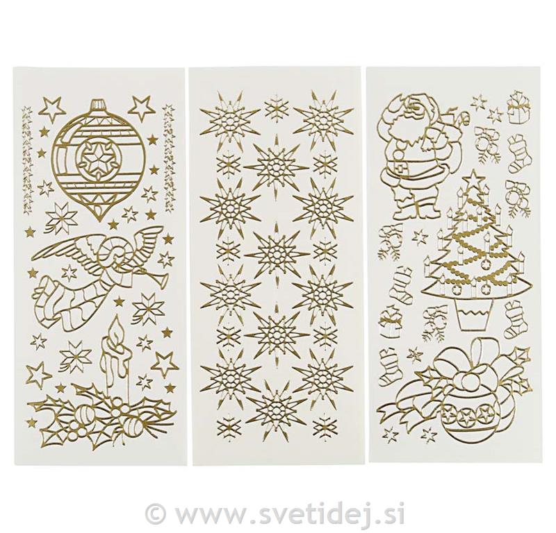Nalepke "Peel off" 10x23 cm, set 20