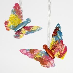 Metulji iz folije 12x7 cm, set 20